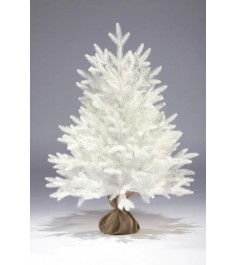 Ель искусственная Авелина белая 90см