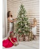 Ель искусственная Форест 220 см заснеженные кончики