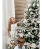 Ель искусственная Рождественская Премиум заснеженная 240 см