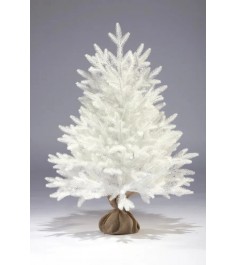 Ель искусственная Авелина белая 90см