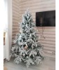 Ель искусственная Рождественская Премиум заснеженная 210 см |NTC
