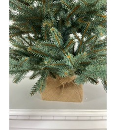 Ель искусственная Рождественская голубая Премиум  90 см...