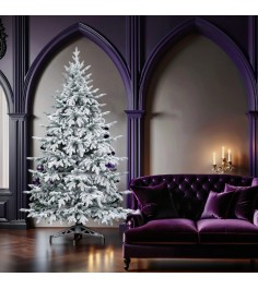 Ель искусственная Фортуна заснеженная 210 см