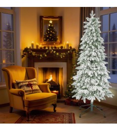 Ель искусственная Изящная заснеженная 180 см