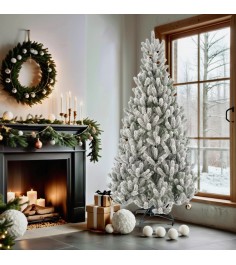Ель искусственная Сказочная заснеженная 220 см...