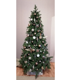 Искусственная новогодняя елка Царь Елка Афродита, литая, 210 см...