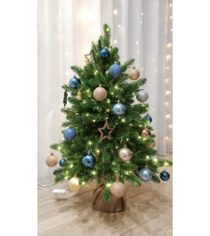 Искусственная новогодняя елка Царь Елка Афродита, литая, 90 см...