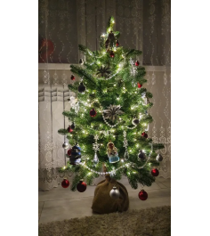 Искусственная новогодняя елка Царь Елка Афродита, литая, 90 см...