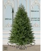 Искусственная новогодняя елка Царь Елка Фаворит литая 240 см, ФВР-240
