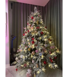 Ель искусственная Царь Елка Раскидистая Премиум заснеженная РДП/ЗСНЖ-210...