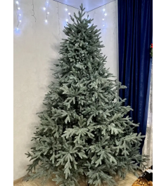 Ель Искусственная Царь елка Раскидистая Премиум голубая 210 см...