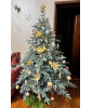 Ель Искусственная Царь елка Ель искусственная Раскидистая Премиум голубая 240 см