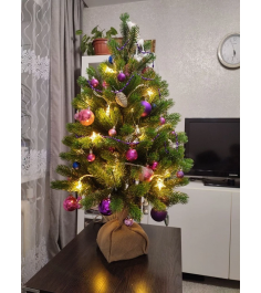 Ель искусственная Царь елка Русская красавица премиум 90 см РКП-90...